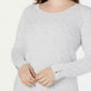 Karen Scott Suéter Feminino Diamond Cable-Knit Branco Tamanho Grande