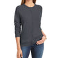 Karen Scott Cardigan Feminino com Botões e Contas Preto Tamanho Extra Grande