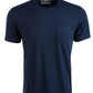 Camiseta masculina American Rag com bolso Slub, azul, tamanho XXX-G