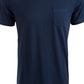 Camiseta masculina American Rag com bolso Slub, azul, tamanho XXX-G