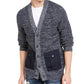 Cardigan American Rag Masculino Links Azul Marinho Tamanho Grande