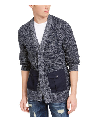 Cardigan American Rag Masculino Links Azul Marinho Tamanho Grande