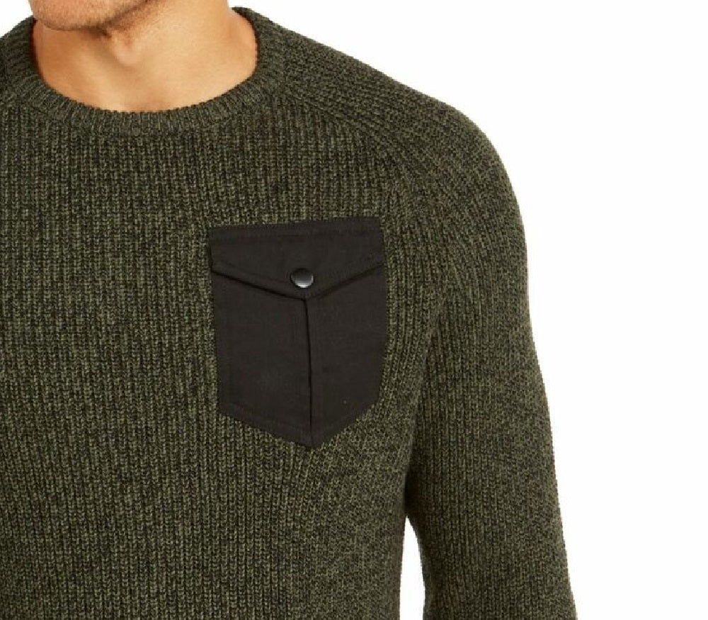 Suéter American Rag Masculino Gola Redonda Bolso Verde Tamanho Extra Grande