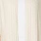 Karen Scott Cardigan Feminino Aberto na Frente Bege Escuro Tamanho 2 Extra Grande