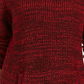 Suéter feminino estilo &amp; co com gola envelope, tamanho pequeno, vermelho