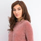Suéter feminino Petite Chenille da Style &amp; Co, roxo, tamanho grande