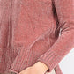 Suéter feminino Petite Chenille da Style &amp; Co, roxo, tamanho grande
