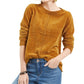 Suéter chenille feminino Style &amp; Co, amarelo, tamanho P/P