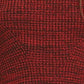 Suéter feminino de gola redonda mesclado estilo &amp; co, vermelho, tamanho médio