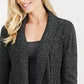 Karen Scott Cardigan Cocoon Feminino Rustcopper Tamanho X-Grande