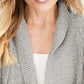 Karen Scott Cardigan Cocoon Feminino Rustcopper Tamanho X-Grande