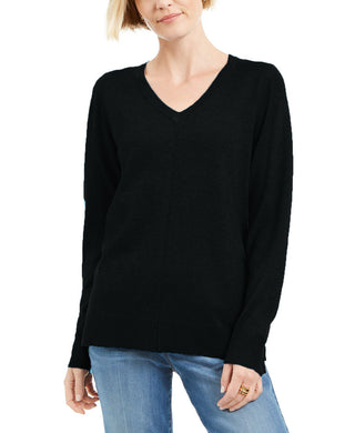 Karen Scott Suéter Feminino Gola V Preto Tamanho Grande