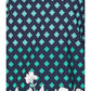 Top feminino com estampa de gola canoa Charter Club, azul, tamanho grande