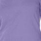 Karen Scott Blusa feminina de algodão com gola xale e botões, roxa, tamanho extra pequeno