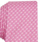 Gravata geométrica masculina Alfani rosa tamanho regular