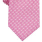 Gravata geométrica masculina Alfani rosa tamanho regular