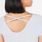 Camiseta Ideologia Feminina Trust The Universe Azul Tamanho P