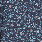 Gravata fina floral Eddison masculina Bar III, tamanho azul marinho, regular