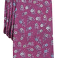 Gravata floral skinny Glencoe masculina Bar III roxa tamanho regular