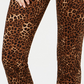 Calça jeans feminina Charter Club Petite estampada Lexington reta, marrom, tamanho 14