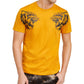 Camiseta masculina Dual Tiger da INC International Concepts, amarela, tamanho grande