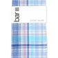 Lenço de bolso xadrez Owens masculino Bar III, tamanho azul marinho, regular