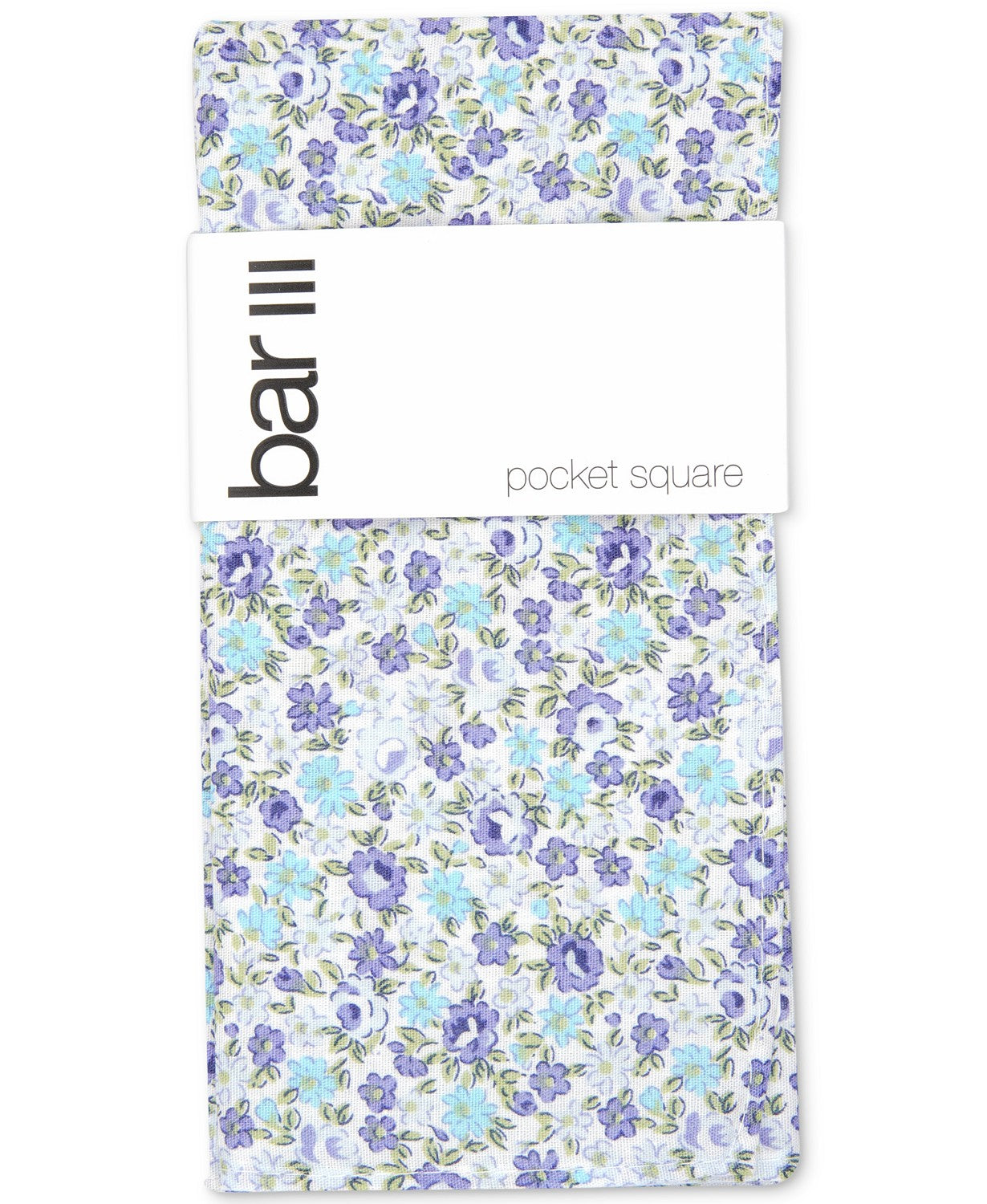 Bar III Masculino Douglas Floral Pocket Square Roxo Tamanho Regular
