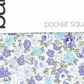 Bar III Masculino Douglas Floral Pocket Square Roxo Tamanho Regular