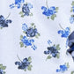 Moletom feminino Karen Scott com estampa floral azul tamanho grande