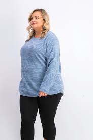 Karen Scott Blusa Plus Size Feminina de Microfleece Marmorizada Preta Tamanho Extra Grande