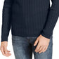 Suéter masculino Elite de gola alta da INC International Concepts, azul escuro, tamanho XXG