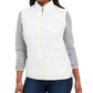 Karen Scott Colete Puffer Acolchoado Feminino Pequeno Branco Tamanho Médio