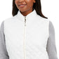 Karen Scott Colete Puffer Acolchoado Feminino Pequeno Branco Tamanho Médio