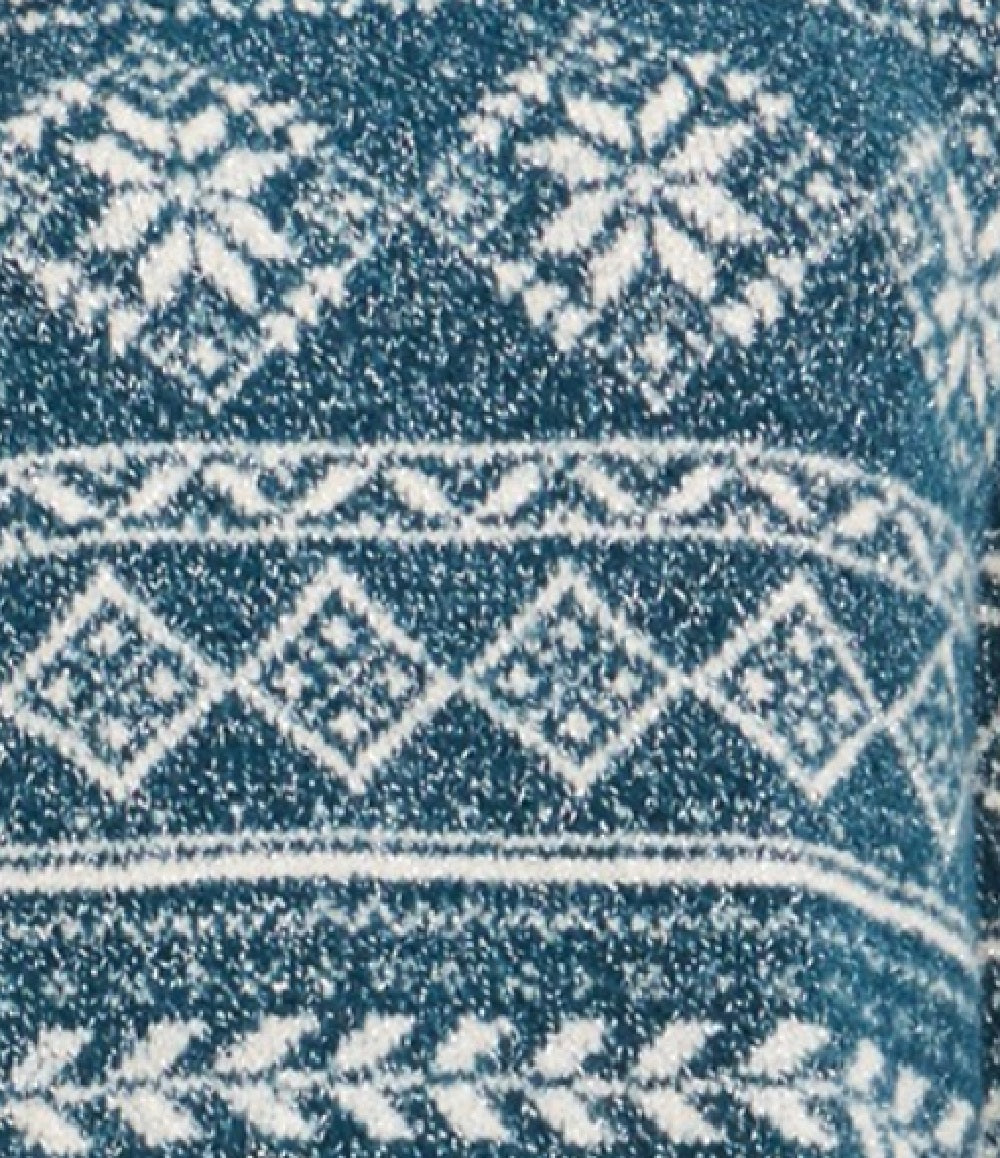 Suéter túnica feminino Fair Isle da Style &amp; Co, verde, tamanho extra grande