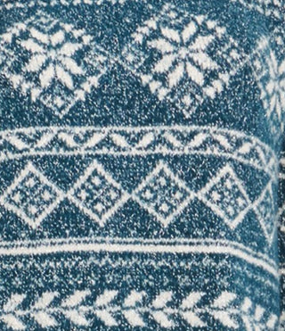 Suéter túnica feminino Fair Isle da Style &amp; Co, azul, tamanho grande