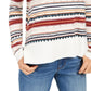 Suéter listrado com tachas feminino Style &amp; Co, branco, tamanho XX-G