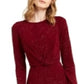 Vestido Alfani Feminino Tonal Twist-Waist Vermelho Tamanho P