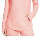Moletom com capuz feminino Ideology Mushy-Knit rosa tamanho pequeno