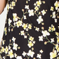 INC International Concepts Top Halter Estampado com Decote em Fechadura Feminino Amarelo Escuro Tamanho Extra Grande