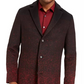 Jaqueta masculina Alfani Ombre Herringbone preta tamanho X-Large