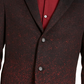 Jaqueta masculina Alfani Ombre Herringbone vermelha tamanho médio