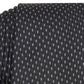 Gravata Alfani Masculina Slim Neat Preta Diamante Tamanho Regular
