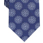 Gravata Medalhão Masculina Tasso Elba Azul Tamanho Regular