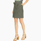 Saia feminina Paperbag-Waist da INC International Concepts, verde brilhante, tamanho extra grande