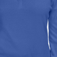 Blusa feminina Karen Scott com gola alta e manga 3/4, azul, tamanho médio
