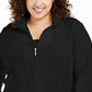 Jaqueta Karen Scott Plus Size French Terry Feminina Preta Tamanho 1X