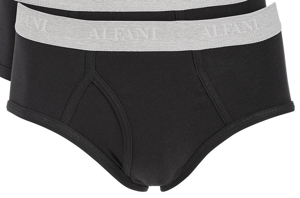 Cuecas elásticas Alfani masculinas, pacote com 5, pretas, tamanho pequeno