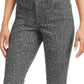 Calça jeans skinny estampada feminina Style &amp; Co Curvy-Fit, tamanho 10, cinza médio