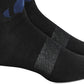 Meias Howling Wolf Masculinas Bar III Azul Tamanho Regular