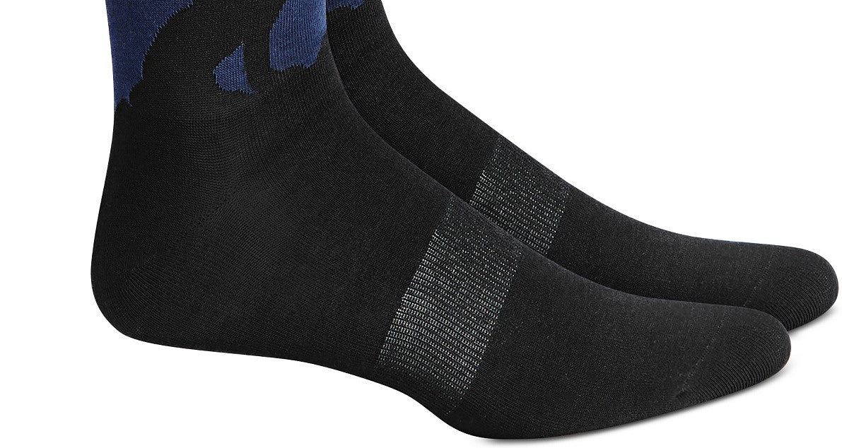 Meias Howling Wolf Masculinas Bar III Azul Tamanho Regular